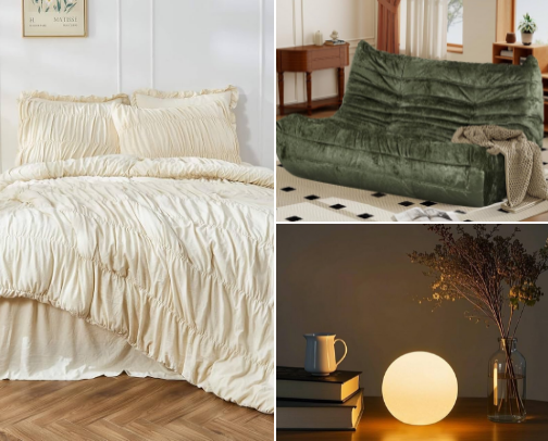 Cool Girl Dorm Essentails cover photo collage