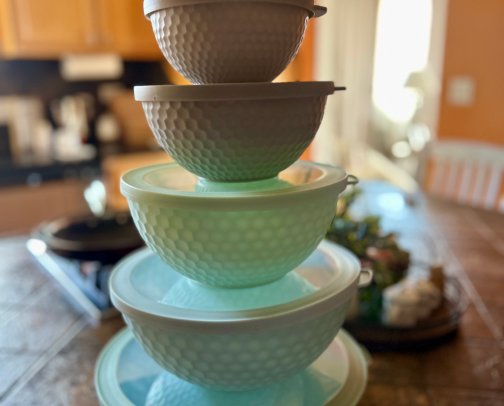 Cook with color BPA Free Nesting Bowl Set cover photo collage