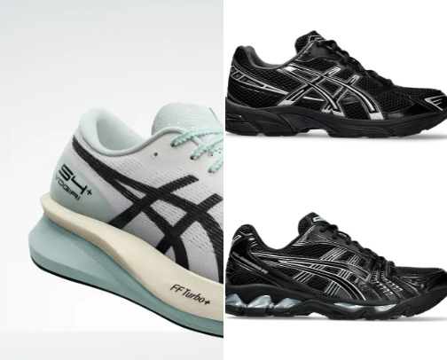 ASICS Official Shoes Collection cover photo collage