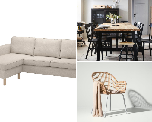 Living Room/ Dining Accent cover photo collage