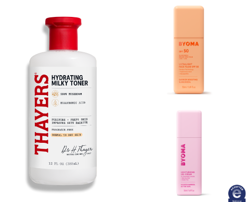 Skincare recs cover photo collage