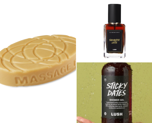 LUSH Gourmand Favs🍨🍮 cover photo collage