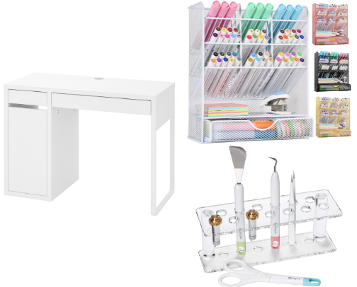 What you’ll find in my craft room & a few things I don’t have but wish I did! cover photo collage