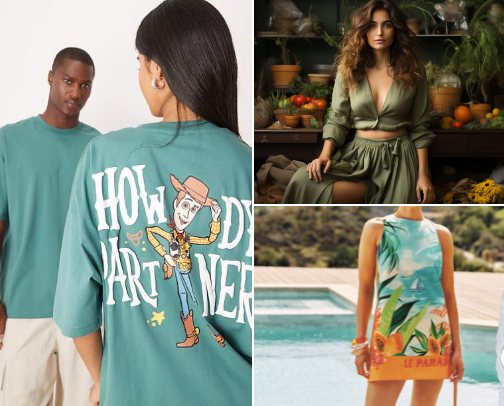 Clothes cover photo collage