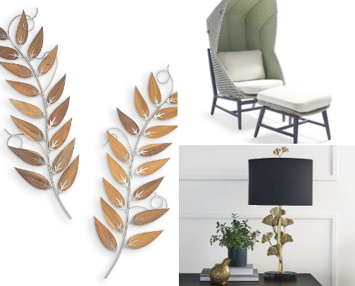 Elegant home decor cover photo collage