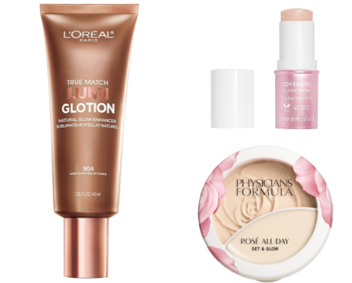 Natural Glow Makeup cover photo collage