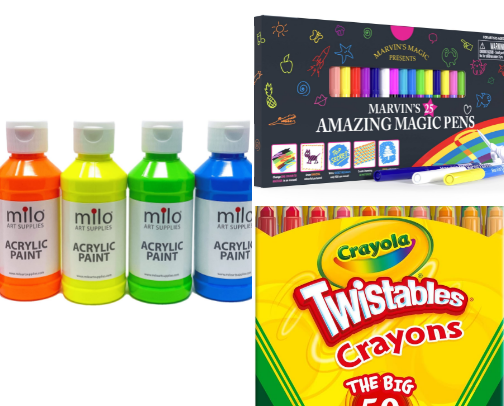 Kids Art Item Must Haves 🎨 cover photo collage