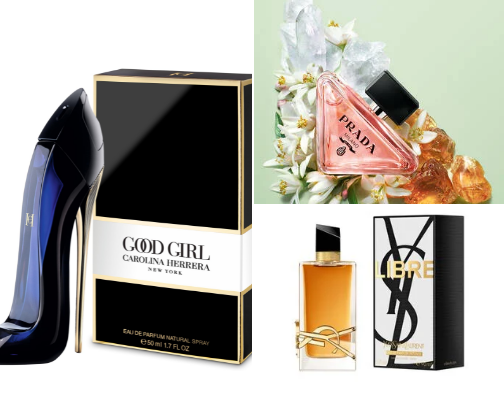 Irresistible scents🫧🌺 cover photo collage
