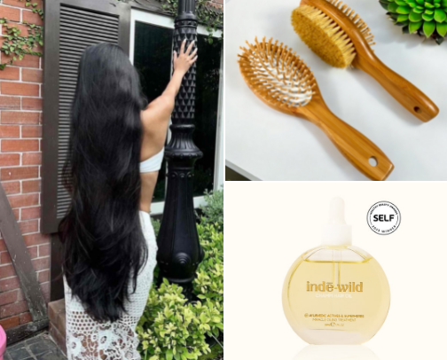 My guide to LUSCIOUS hair 💇🏻‍♀️ cover photo collage