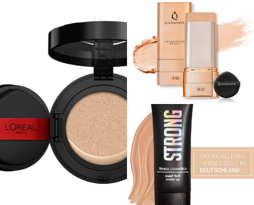 Make up for summer cover photo collage