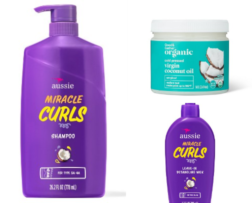 My Curly Hair Routine cover photo collage