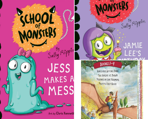 Press Play & Turn the Page - Recommendations for 5yr-9yr cover photo collage