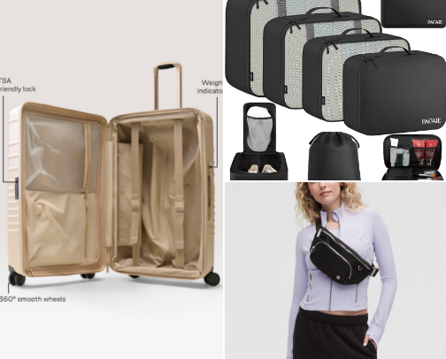 Travel Packing Essentials cover photo collage
