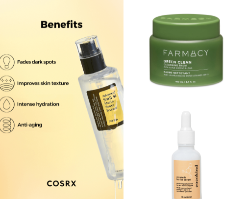 Skincare; your skin deserves the best, these products will deliver! cover photo collage