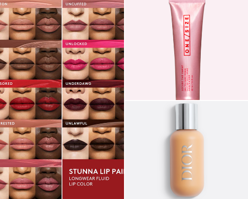 My favorite beauty recs cover photo collage
