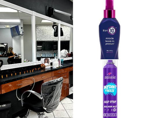 Haircare cover photo collage