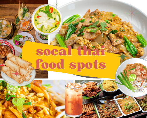 SoCal Thai Food Gems I Crave Weekly cover photo collage