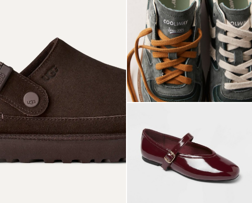 The Fall Shoe Edit cover photo collage