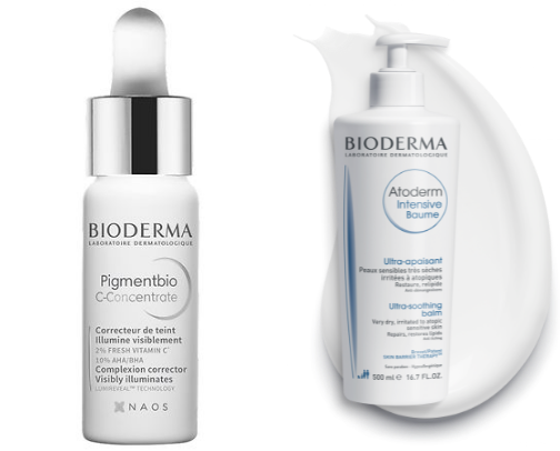 Bioderma⭐️ glow skin cover photo collage