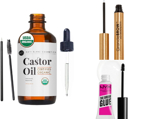 ~ Eyebrow/eyelashes products~ cover photo collage
