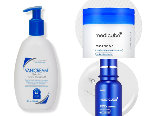 Skin Care Must Haves for Beginners cover photo collage