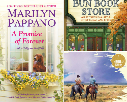 Recent Romantic Reads cover photo collage