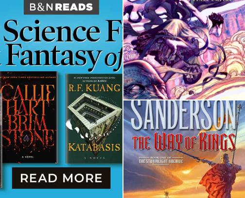 Best Sci-Fi & Fantasy Books cover photo collage