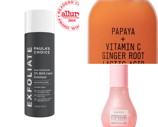 Skin care cover photo collage