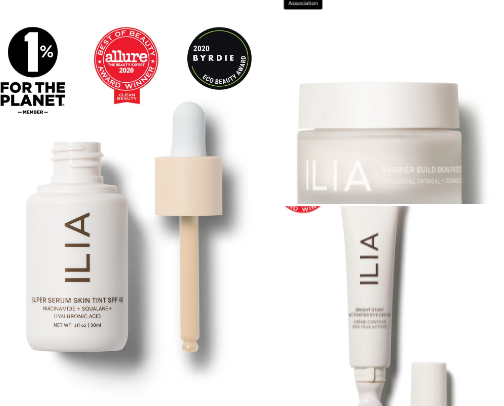 best skincare products cover photo collage