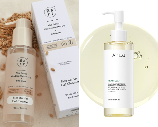 Skincare products that keeps your skin shiny and glowing✨ cover photo collage