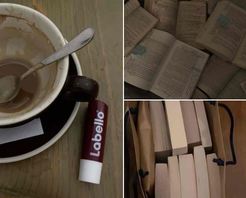 My little bookshelf✨️ cover photo collage