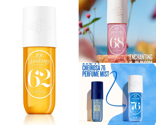 Let's smell pretty cover photo collage