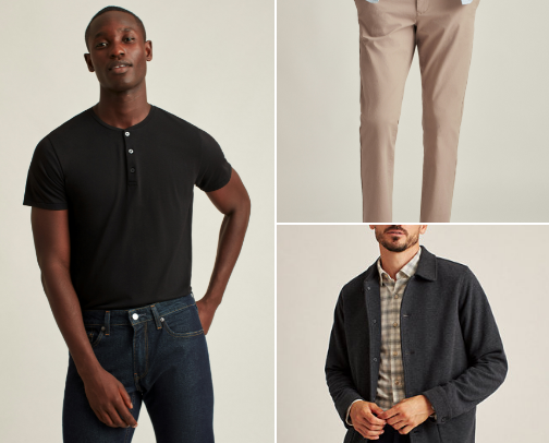 Bonobos Men's Fashion cover photo collage