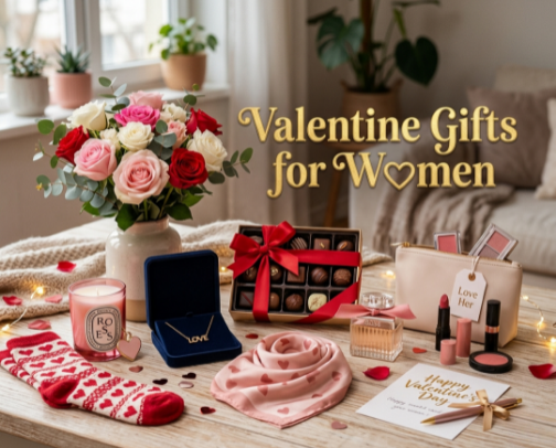 Valentine Gifts for Women cover photo collage