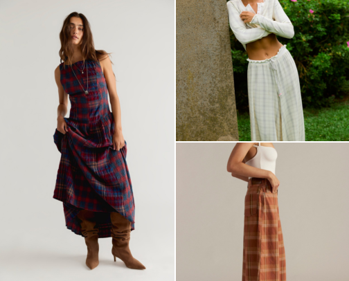 Dinna Fash, Just Add Plaid cover photo collage