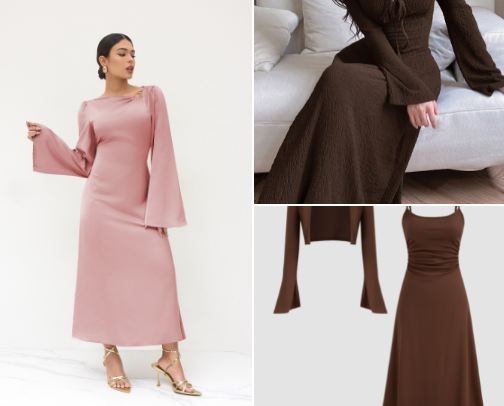 modest AND trendy cover photo collage