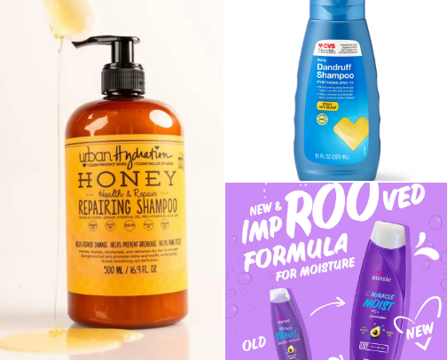 top curly hair products cover photo collage