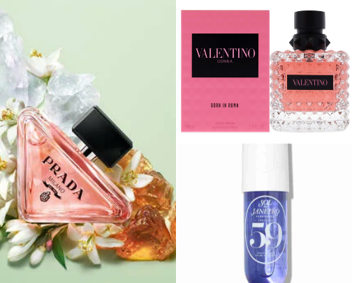 The best perfumes ✨️🌸 cover photo collage