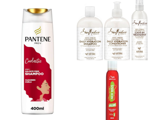 Thriving hair , absolute favorites cover photo collage