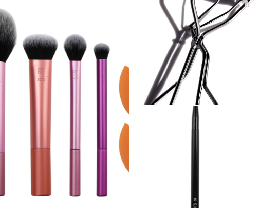 Clean girl makeup routine cover photo collage