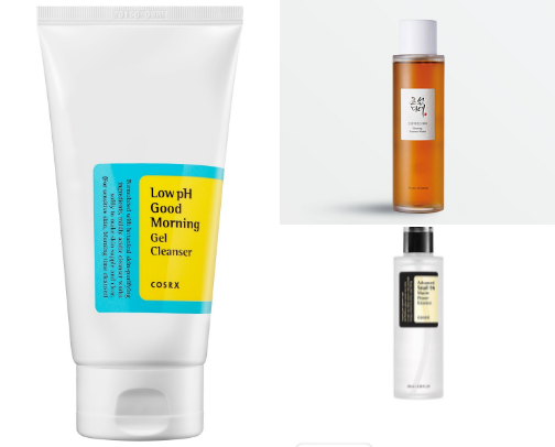 Korean Morning Skincare Routine cover photo collage