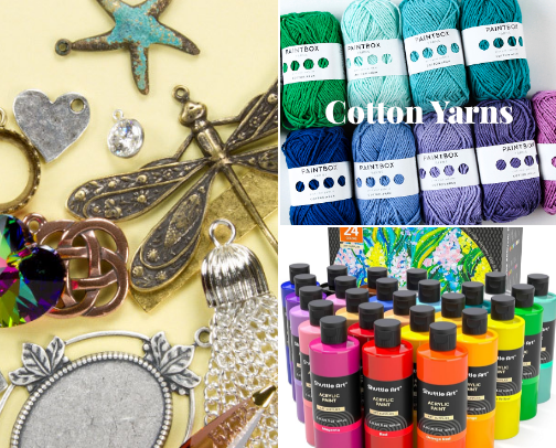 Creative Crafty Clutter cover photo collage