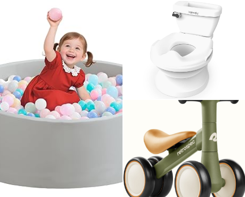 Baby/Toddler Gift Ideas By Age cover photo collage