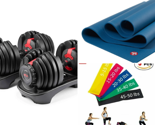 Trending Home Fitness Equipment cover photo collage