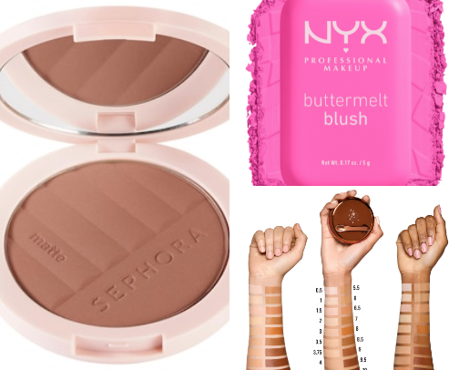 My favorite beauty recs cover photo collage