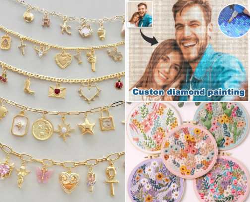 for the arts/crafts girlies cover photo collage