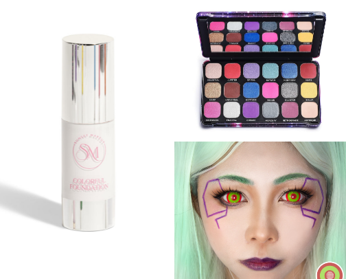 Rebecca Makeup :) cover photo collage