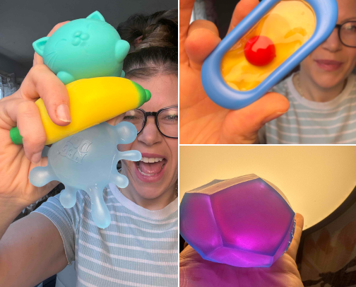 Fidgets I love! cover photo collage