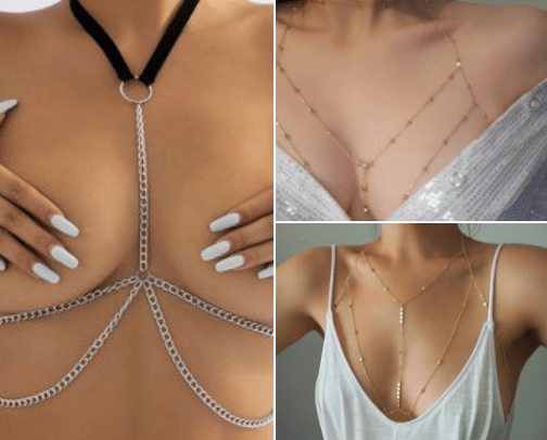 chest necklaces cover photo collage