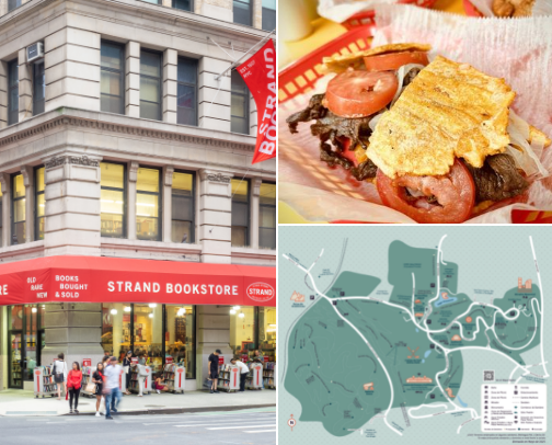 Out and About cover photo collage